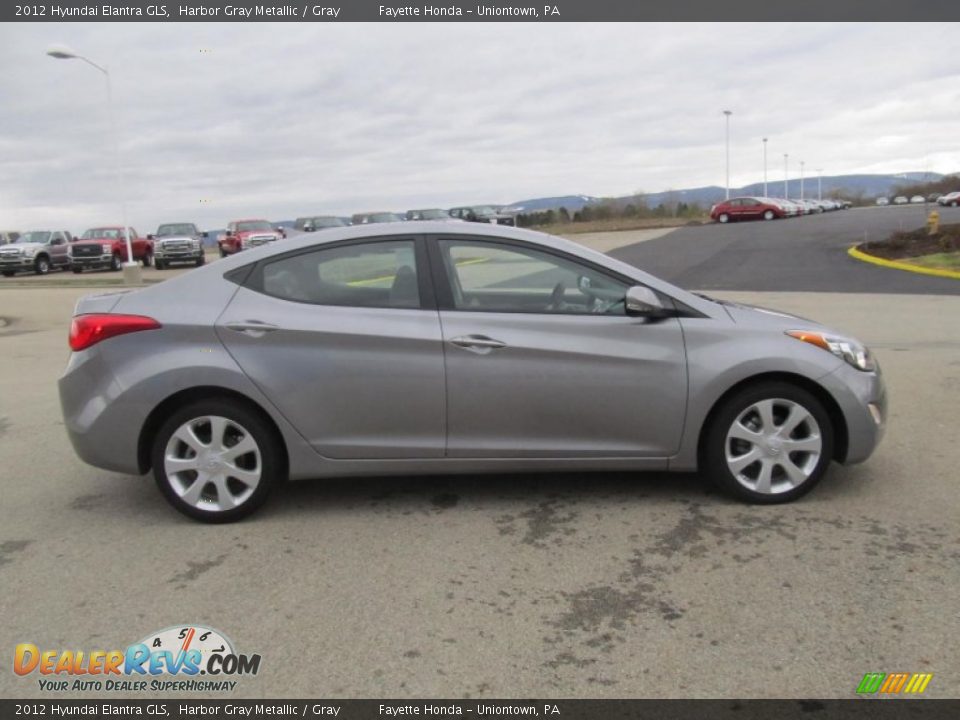 2012 Hyundai Elantra GLS Harbor Gray Metallic / Gray Photo #4