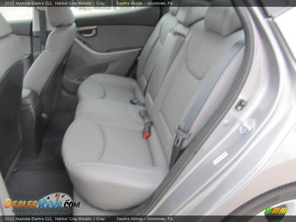 2012 Hyundai Elantra GLS Harbor Gray Metallic / Gray Photo #8
