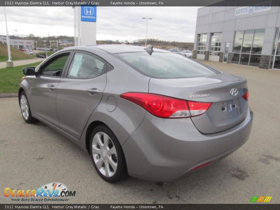 2012 Hyundai Elantra GLS Harbor Gray Metallic / Gray Photo #17