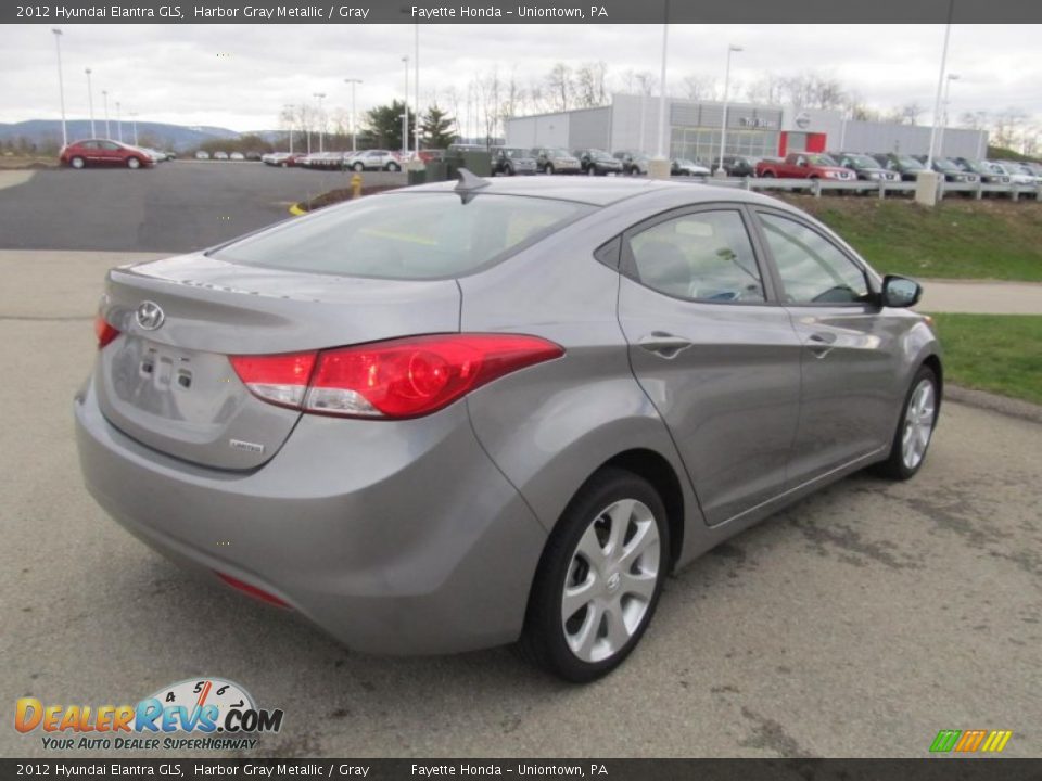 2012 Hyundai Elantra GLS Harbor Gray Metallic / Gray Photo #18