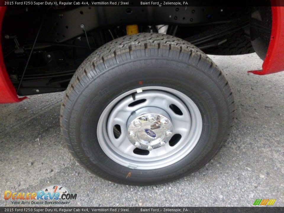 2015 Ford F250 Super Duty XL Regular Cab 4x4 Wheel Photo #9