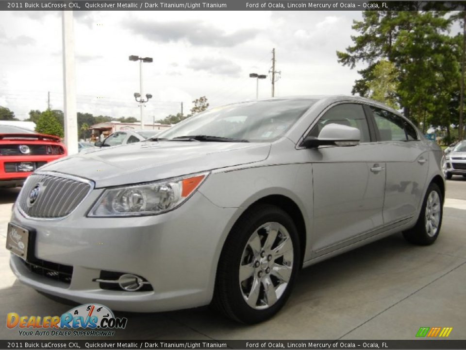 2011 Buick LaCrosse CXL Quicksilver Metallic / Dark Titanium/Light Titanium Photo #1