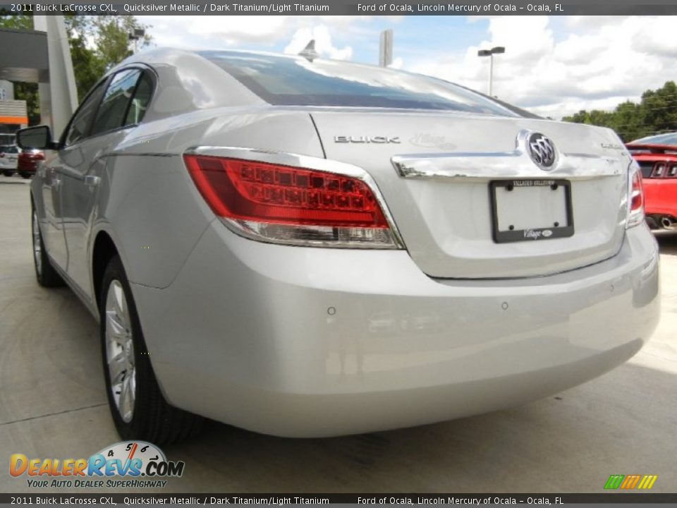 2011 Buick LaCrosse CXL Quicksilver Metallic / Dark Titanium/Light Titanium Photo #2