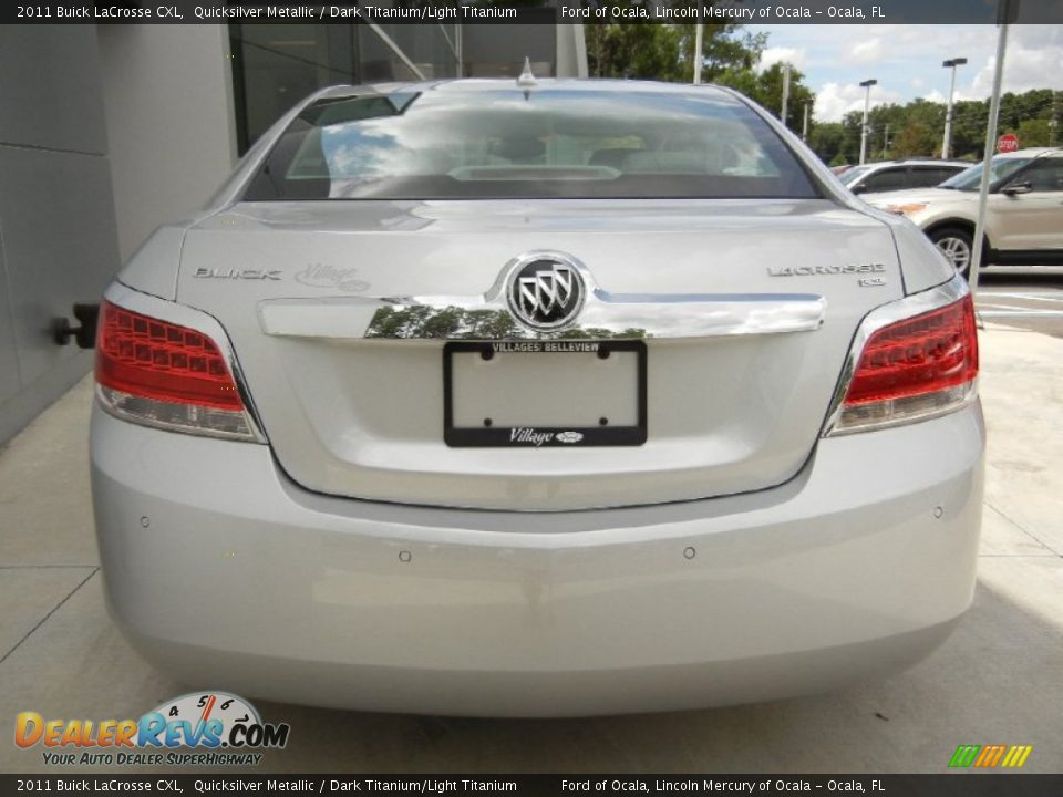 2011 Buick LaCrosse CXL Quicksilver Metallic / Dark Titanium/Light Titanium Photo #3
