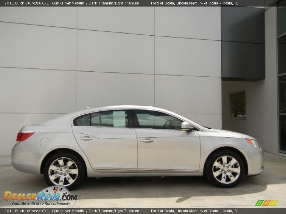 2011 Buick LaCrosse CXL Quicksilver Metallic / Dark Titanium/Light Titanium Photo #5