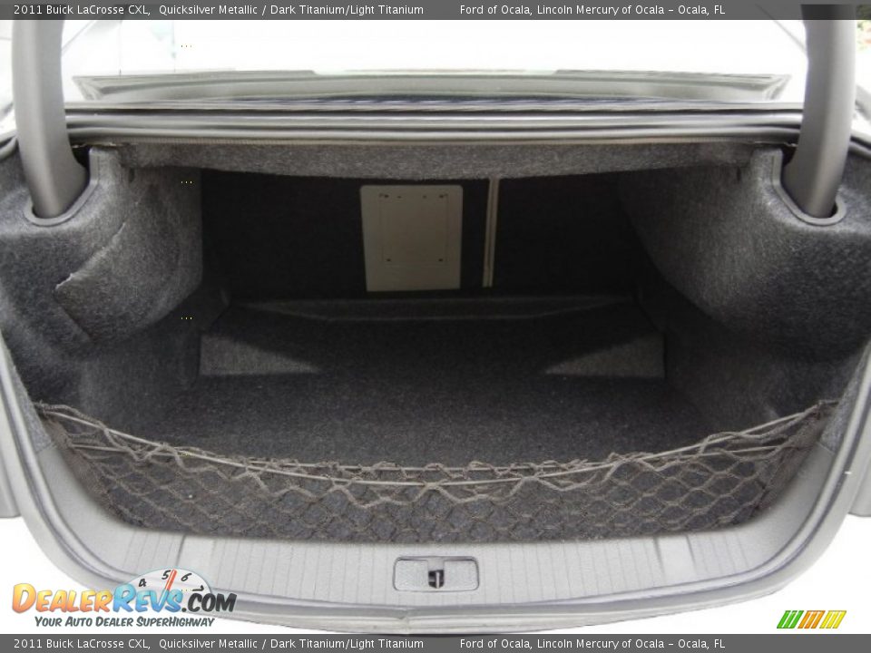 2011 Buick LaCrosse CXL Quicksilver Metallic / Dark Titanium/Light Titanium Photo #9