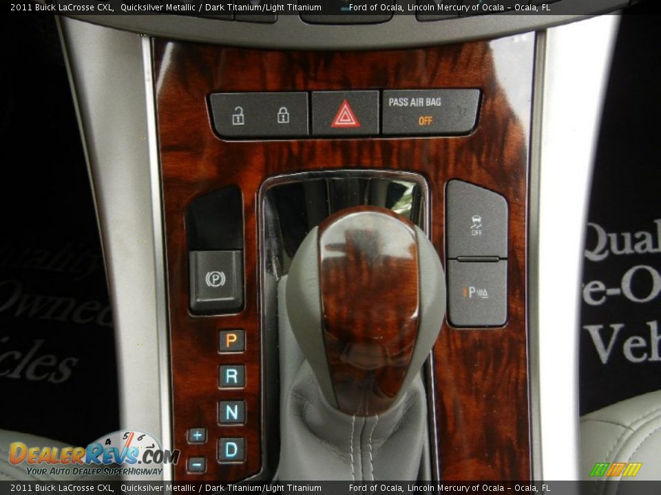 2011 Buick LaCrosse CXL Quicksilver Metallic / Dark Titanium/Light Titanium Photo #22