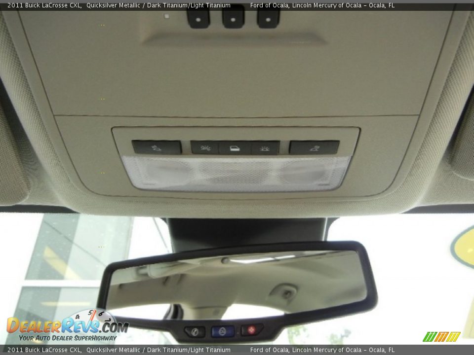 2011 Buick LaCrosse CXL Quicksilver Metallic / Dark Titanium/Light Titanium Photo #23