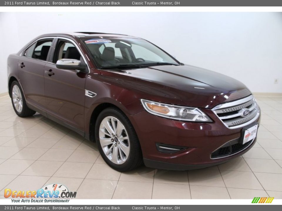 2011 Ford Taurus Limited Bordeaux Reserve Red / Charcoal Black Photo #1