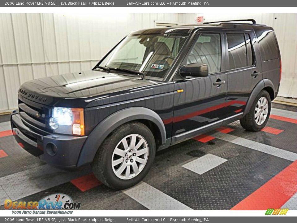 2006 Land Rover LR3 V8 SE Java Black Pearl / Alpaca Beige Photo #2