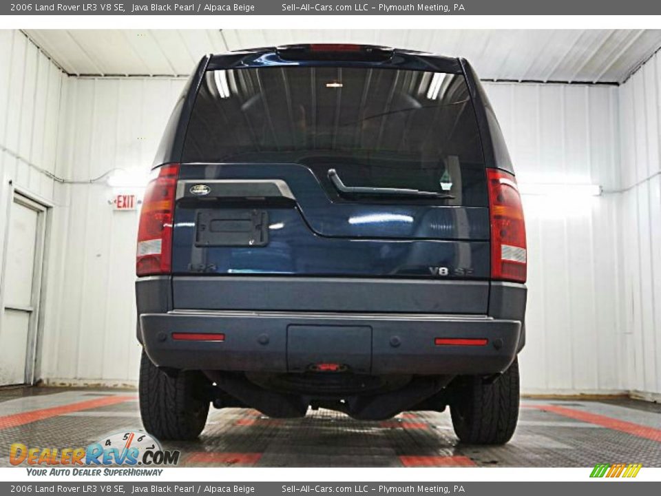 2006 Land Rover LR3 V8 SE Java Black Pearl / Alpaca Beige Photo #6