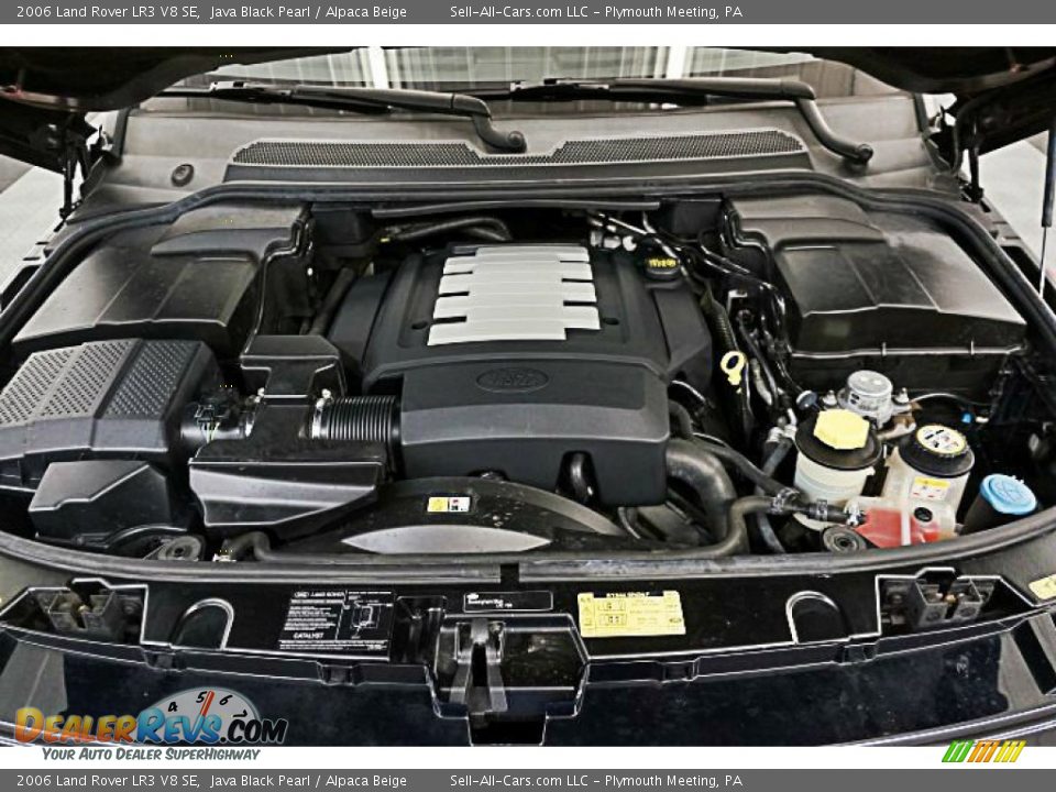 2006 Land Rover LR3 V8 SE Java Black Pearl / Alpaca Beige Photo #9