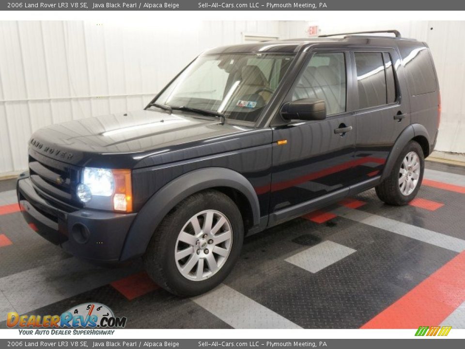 2006 Land Rover LR3 V8 SE Java Black Pearl / Alpaca Beige Photo #10
