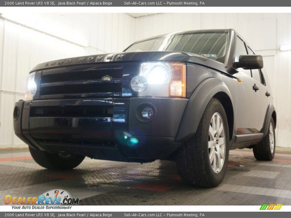 2006 Land Rover LR3 V8 SE Java Black Pearl / Alpaca Beige Photo #11