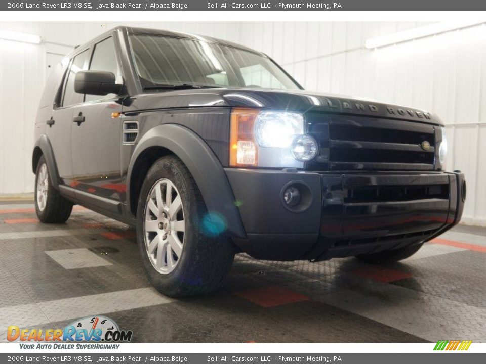 2006 Land Rover LR3 V8 SE Java Black Pearl / Alpaca Beige Photo #13