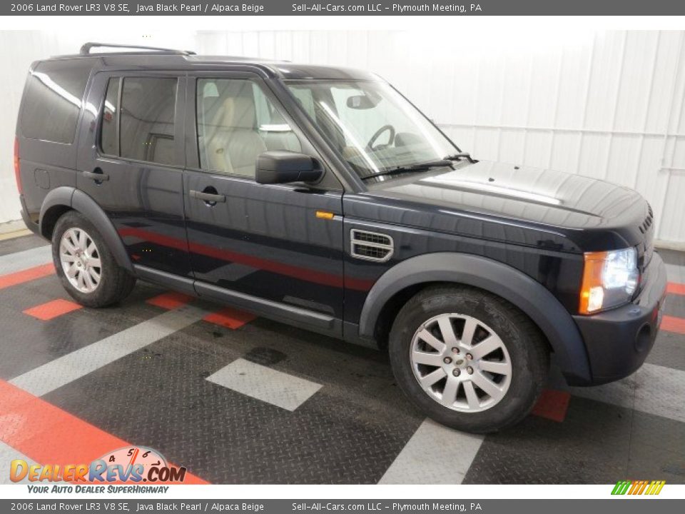 2006 Land Rover LR3 V8 SE Java Black Pearl / Alpaca Beige Photo #14