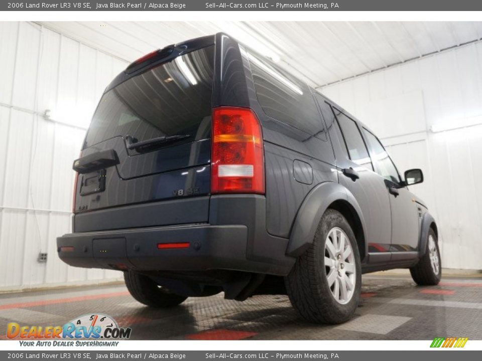 2006 Land Rover LR3 V8 SE Java Black Pearl / Alpaca Beige Photo #16