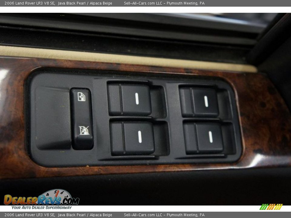 2006 Land Rover LR3 V8 SE Java Black Pearl / Alpaca Beige Photo #21