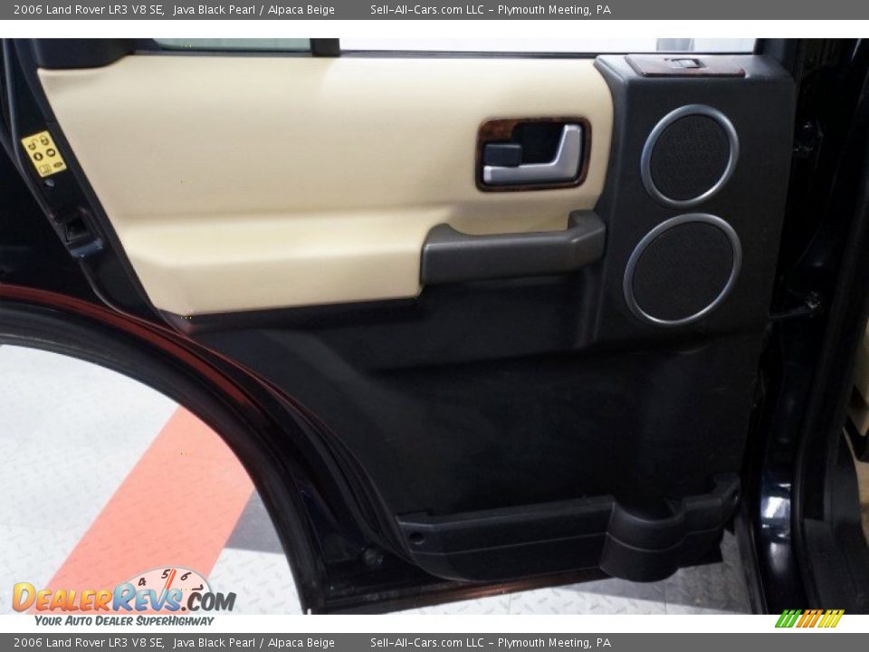 2006 Land Rover LR3 V8 SE Java Black Pearl / Alpaca Beige Photo #22