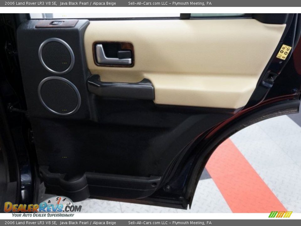 2006 Land Rover LR3 V8 SE Java Black Pearl / Alpaca Beige Photo #23
