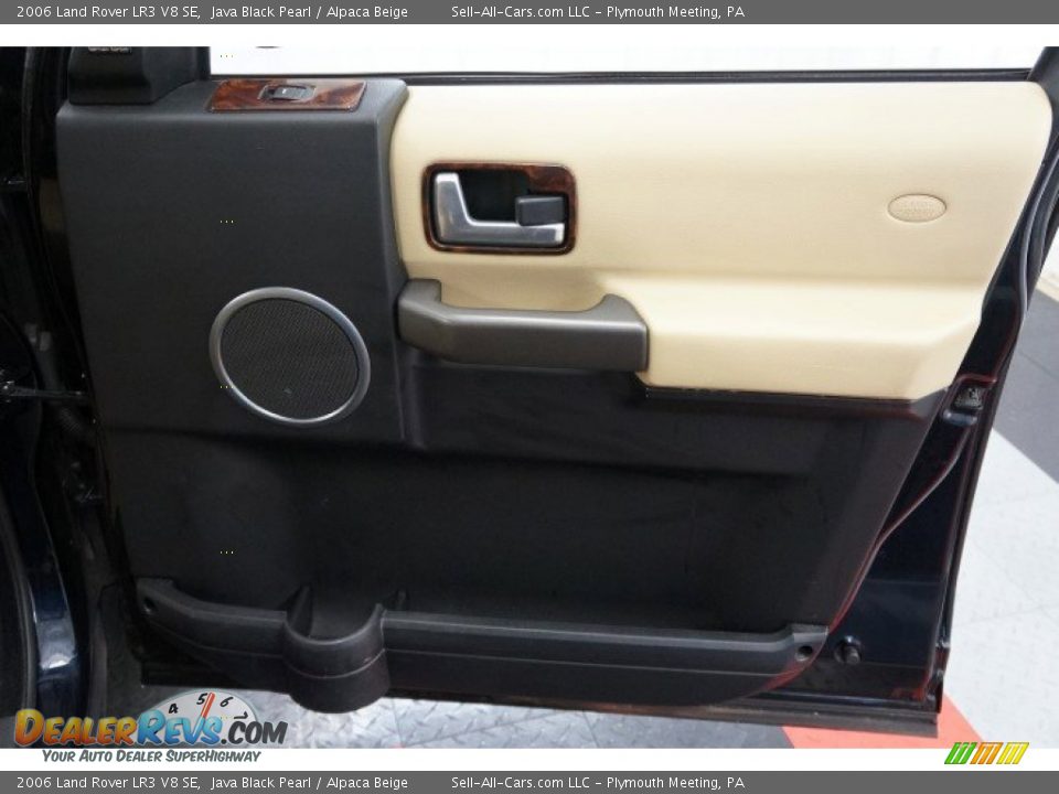 2006 Land Rover LR3 V8 SE Java Black Pearl / Alpaca Beige Photo #24
