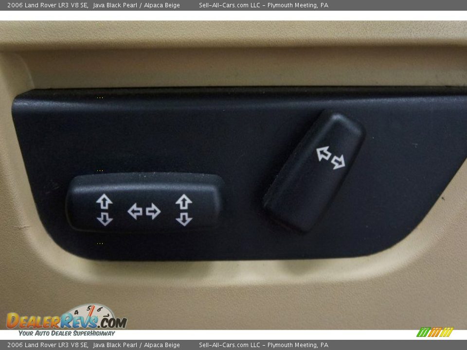2006 Land Rover LR3 V8 SE Java Black Pearl / Alpaca Beige Photo #26