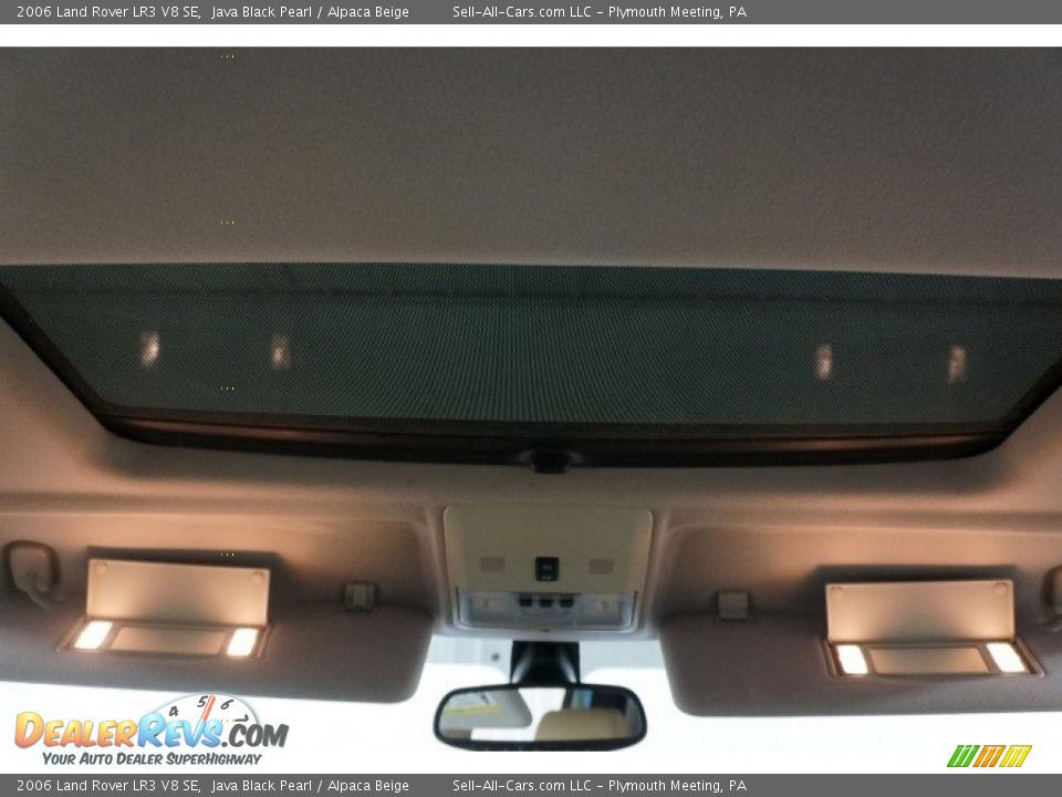 2006 Land Rover LR3 V8 SE Java Black Pearl / Alpaca Beige Photo #27