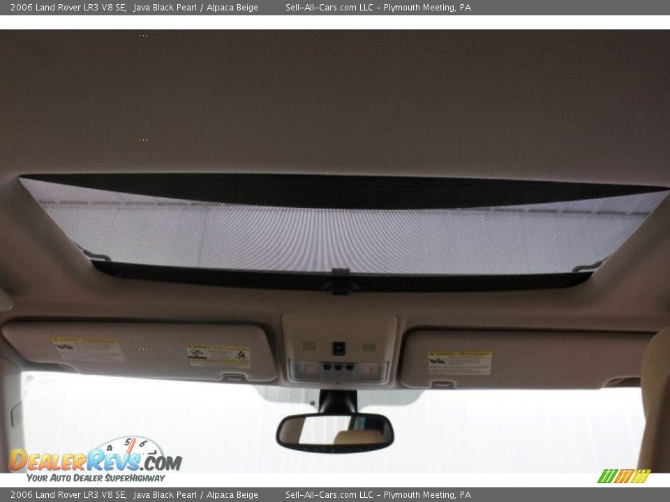 2006 Land Rover LR3 V8 SE Java Black Pearl / Alpaca Beige Photo #28