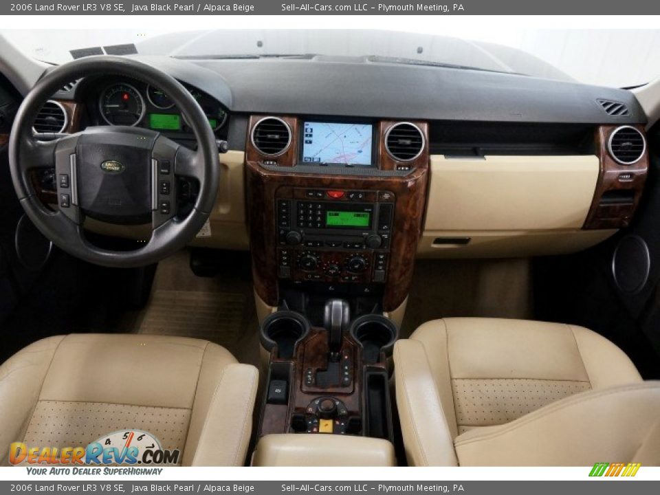 2006 Land Rover LR3 V8 SE Java Black Pearl / Alpaca Beige Photo #29