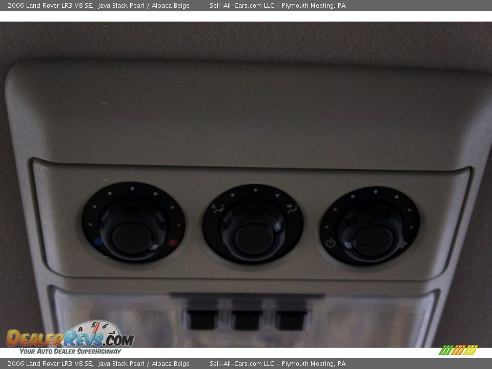 2006 Land Rover LR3 V8 SE Java Black Pearl / Alpaca Beige Photo #31