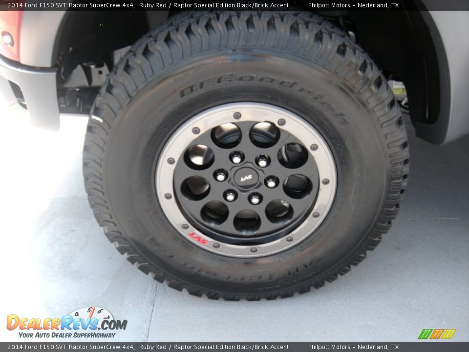2014 Ford F150 SVT Raptor SuperCrew 4x4 Wheel Photo #11