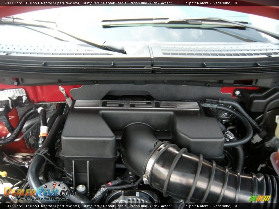 2014 Ford F150 SVT Raptor SuperCrew 4x4 6.2 Liter SOHC 16-Valve VCT V8 Engine Photo #19