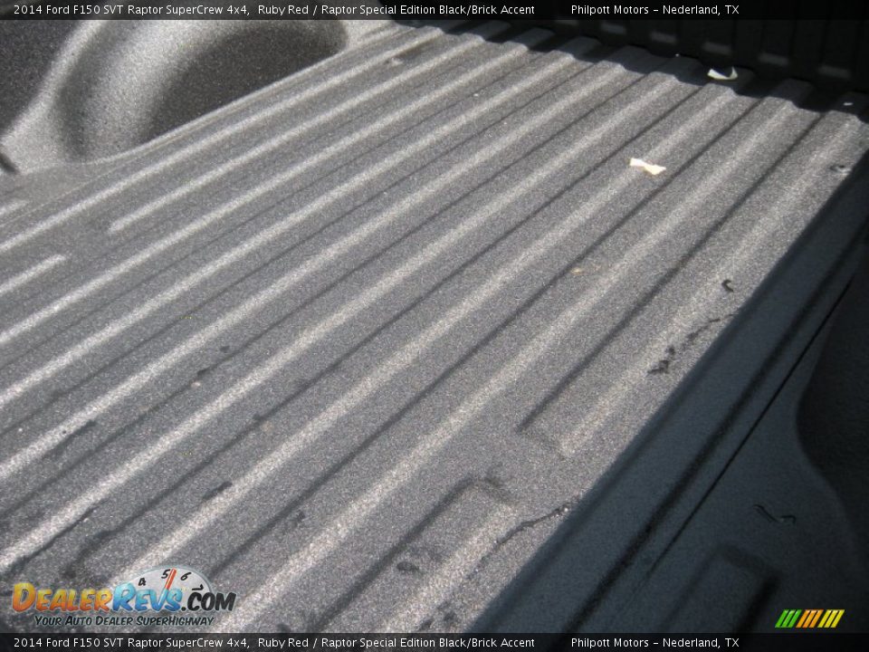2014 Ford F150 SVT Raptor SuperCrew 4x4 Ruby Red / Raptor Special Edition Black/Brick Accent Photo #21
