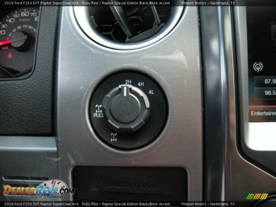 Controls of 2014 Ford F150 SVT Raptor SuperCrew 4x4 Photo #34