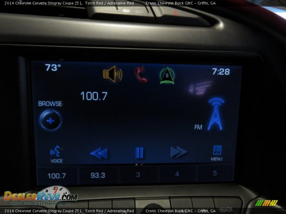 Controls of 2014 Chevrolet Corvette Stingray Coupe Z51 Photo #12