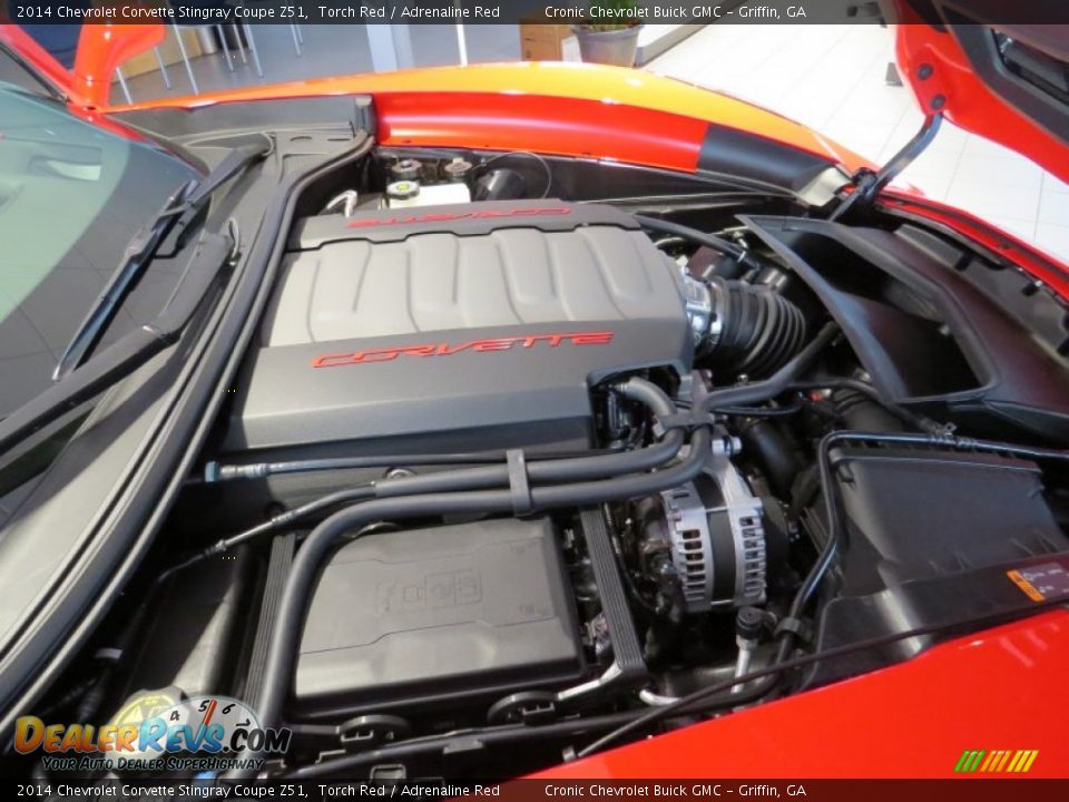 2014 Chevrolet Corvette Stingray Coupe Z51 6.2 Liter DI OHV 16-Valve VVT V8 Engine Photo #15