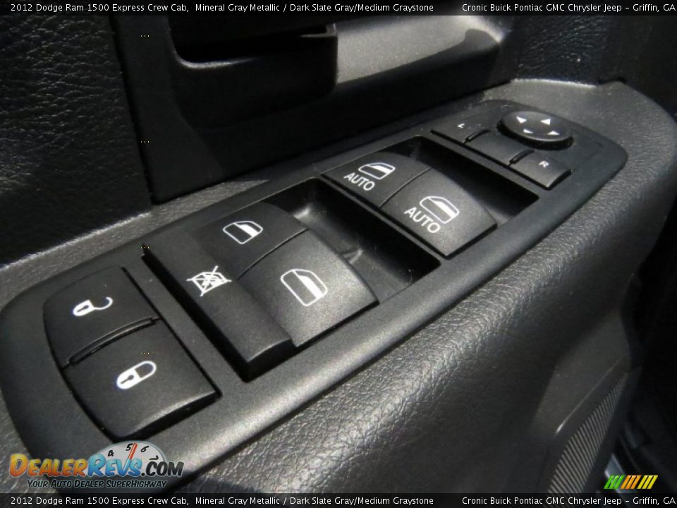 2012 Dodge Ram 1500 Express Crew Cab Mineral Gray Metallic / Dark Slate Gray/Medium Graystone Photo #12