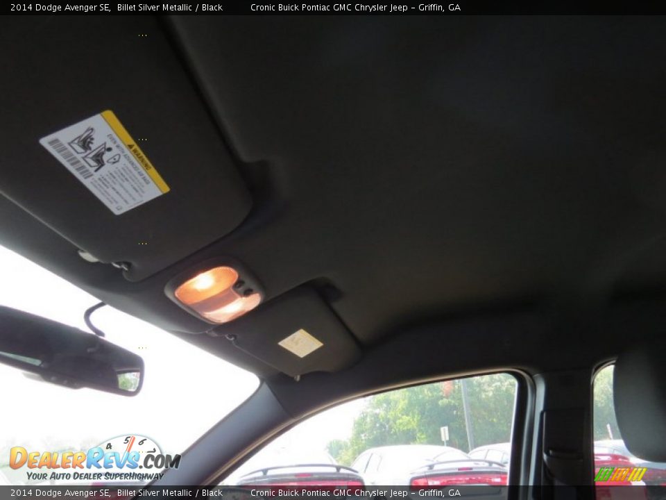 2014 Dodge Avenger SE Billet Silver Metallic / Black Photo #11