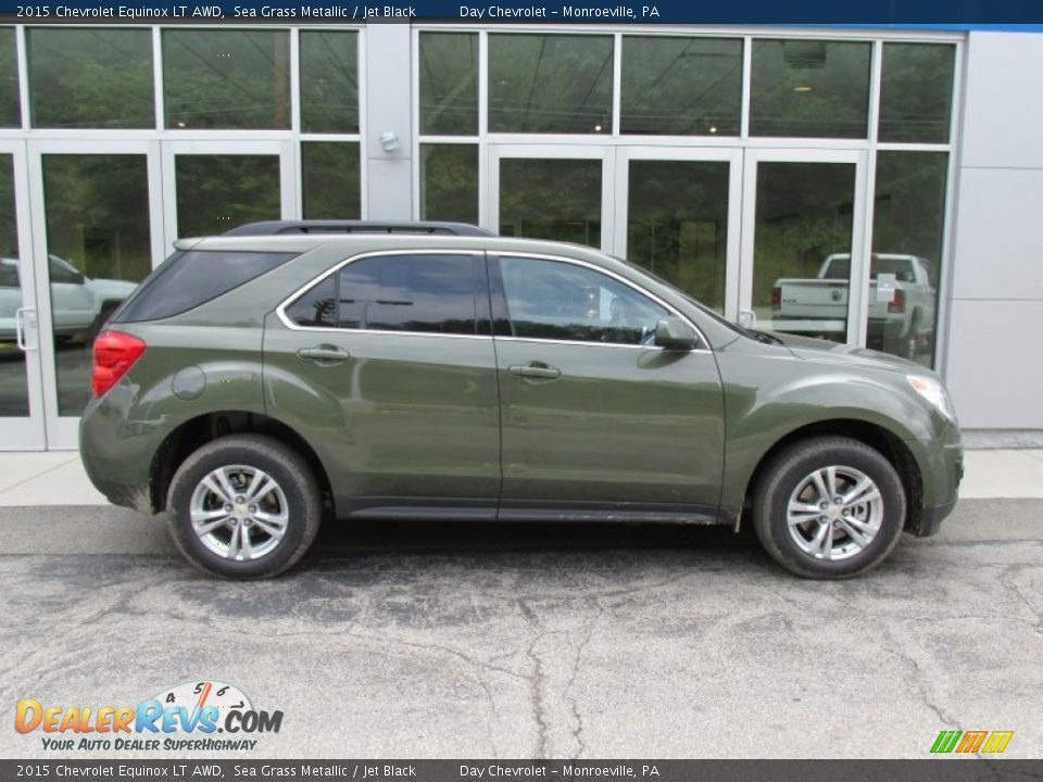 Sea Grass Metallic 2015 Chevrolet Equinox LT AWD Photo #2