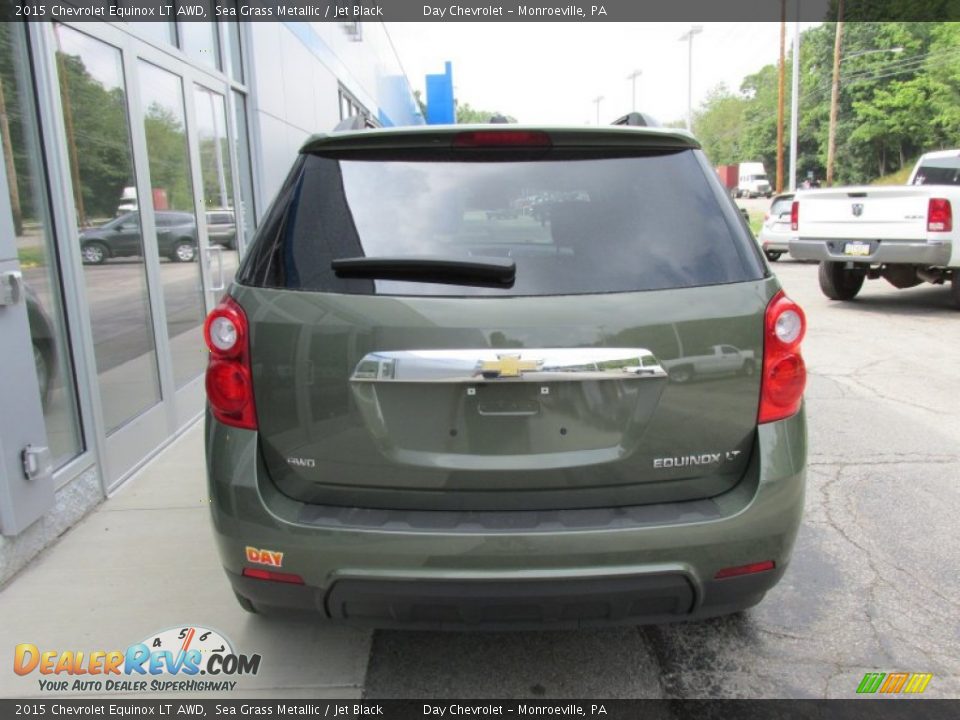 2015 Chevrolet Equinox LT AWD Sea Grass Metallic / Jet Black Photo #3