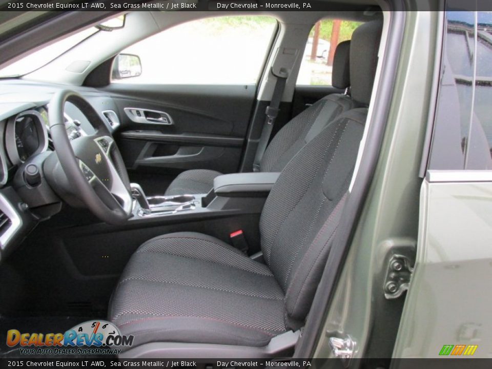 2015 Chevrolet Equinox LT AWD Sea Grass Metallic / Jet Black Photo #12