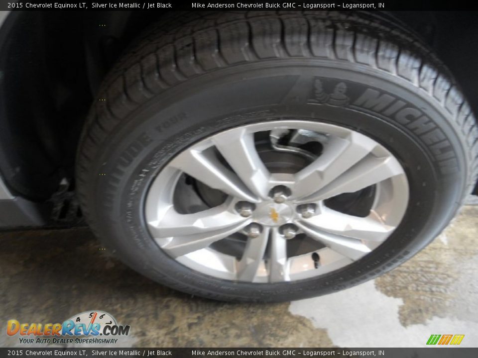 2015 Chevrolet Equinox LT Silver Ice Metallic / Jet Black Photo #5