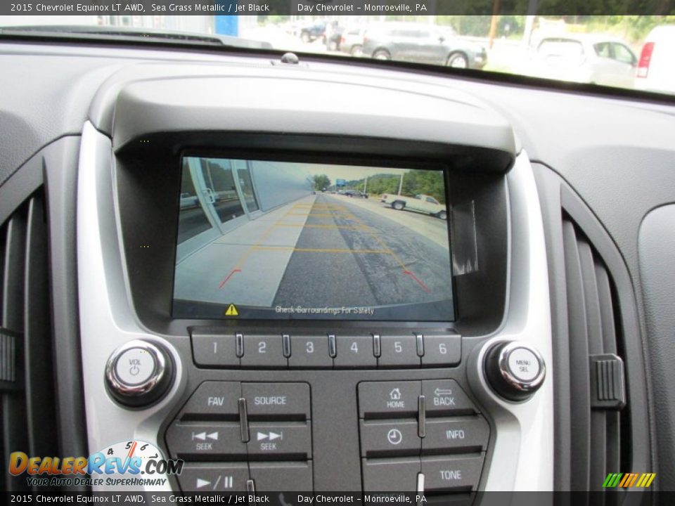 2015 Chevrolet Equinox LT AWD Sea Grass Metallic / Jet Black Photo #18