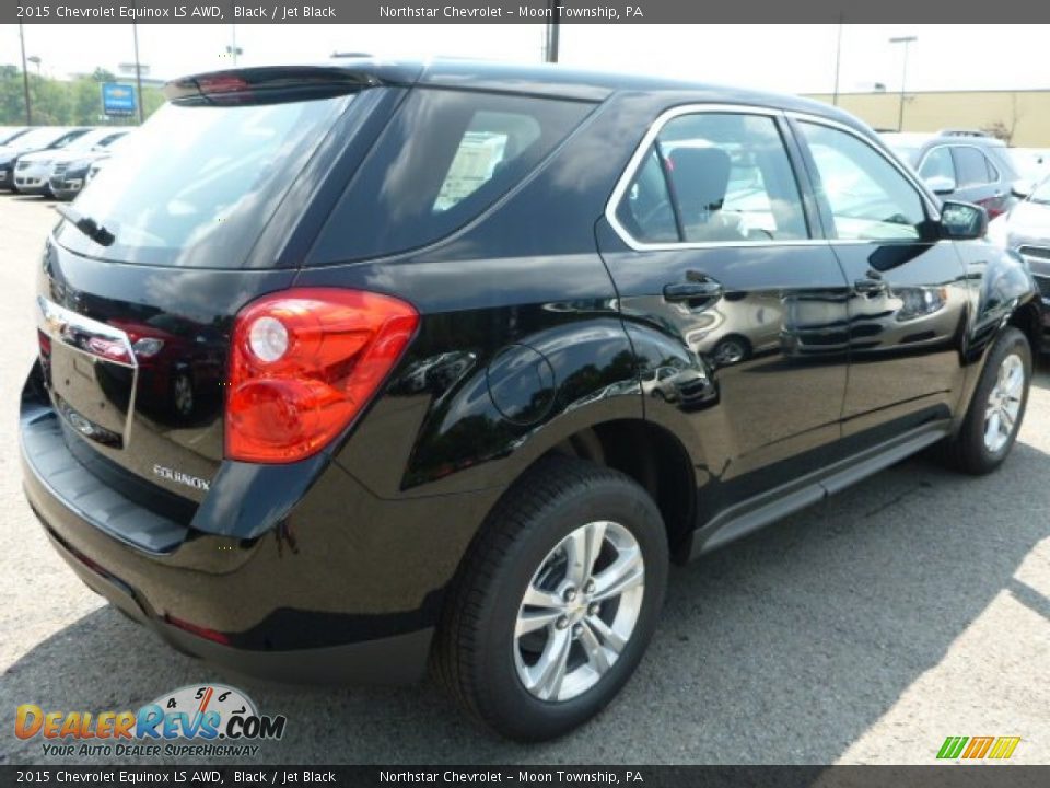 2015 Chevrolet Equinox LS AWD Black / Jet Black Photo #5
