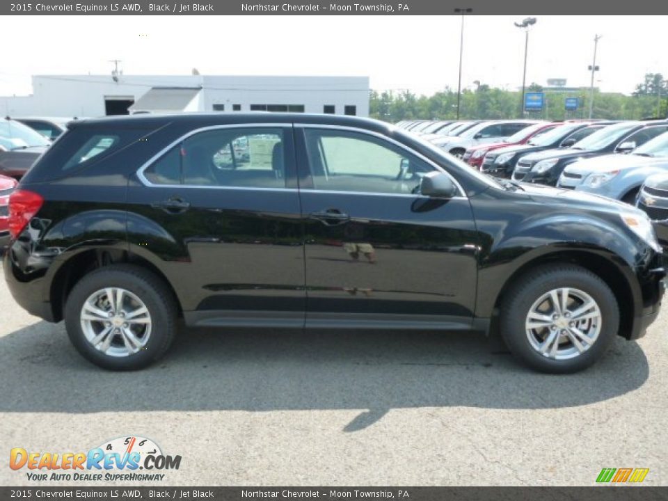 2015 Chevrolet Equinox LS AWD Black / Jet Black Photo #6