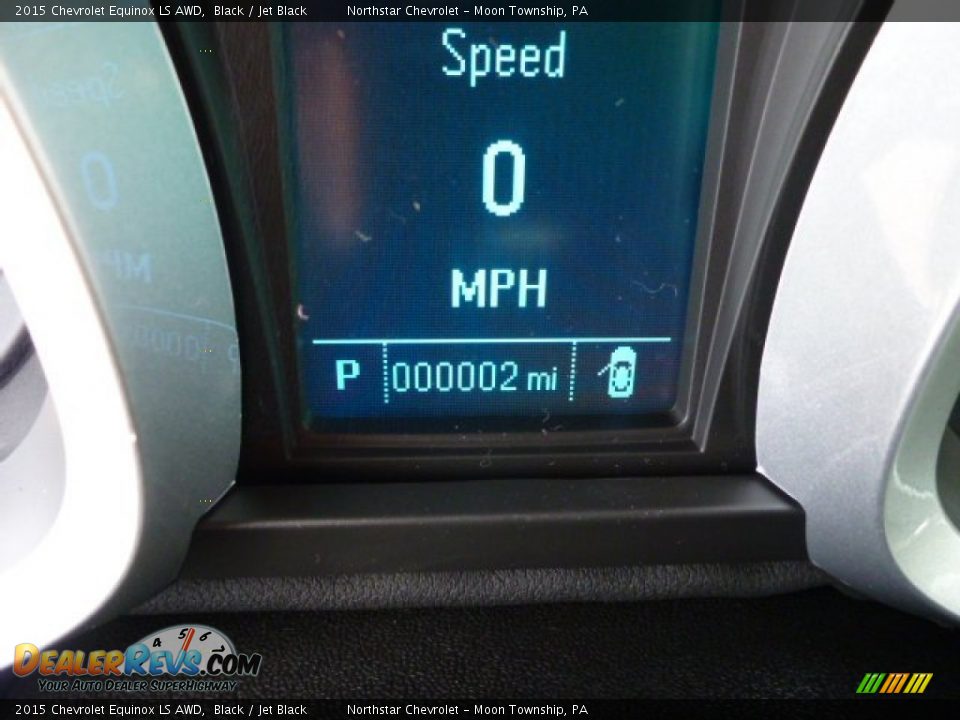 2015 Chevrolet Equinox LS AWD Black / Jet Black Photo #20