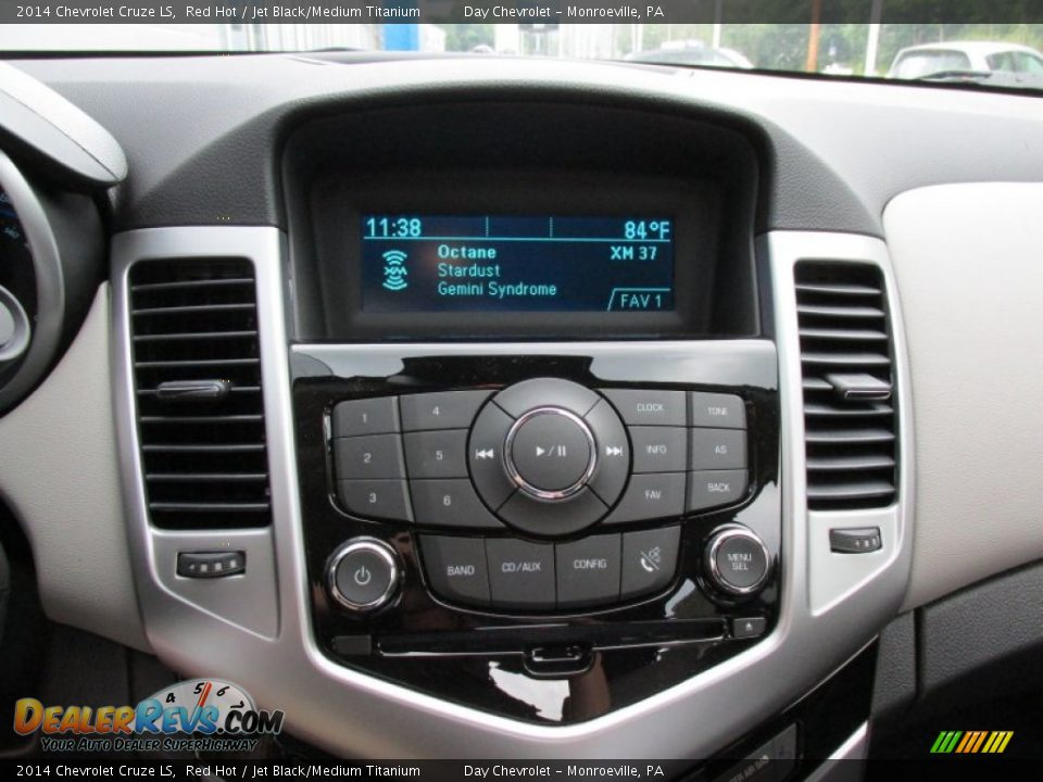 2014 Chevrolet Cruze LS Red Hot / Jet Black/Medium Titanium Photo #15