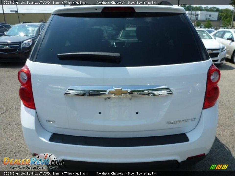 2015 Chevrolet Equinox LT AWD Summit White / Jet Black Photo #4