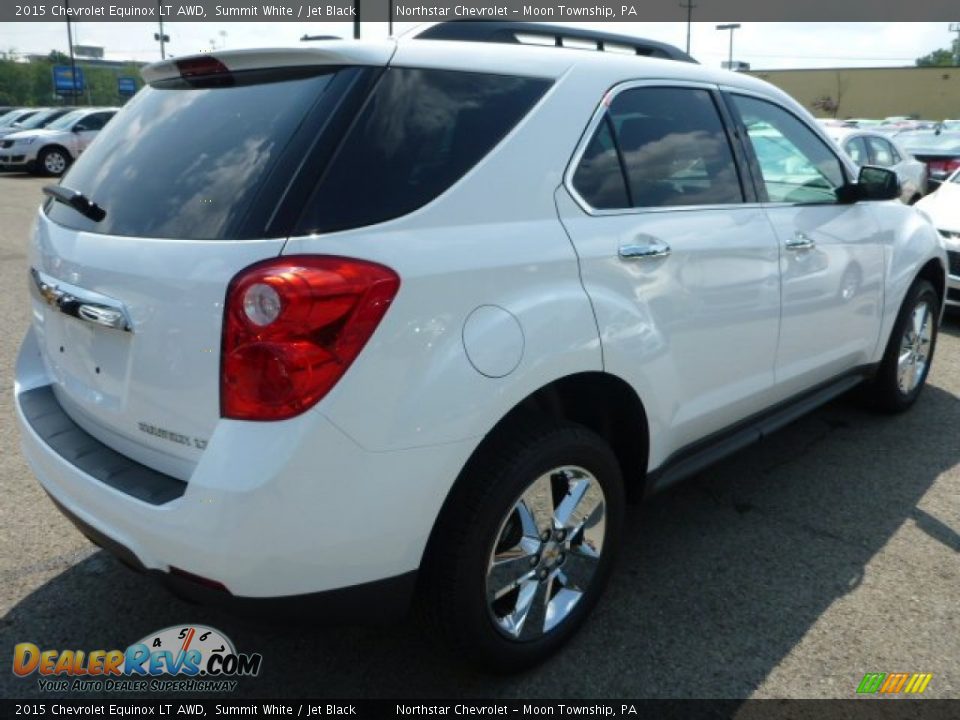 2015 Chevrolet Equinox LT AWD Summit White / Jet Black Photo #5