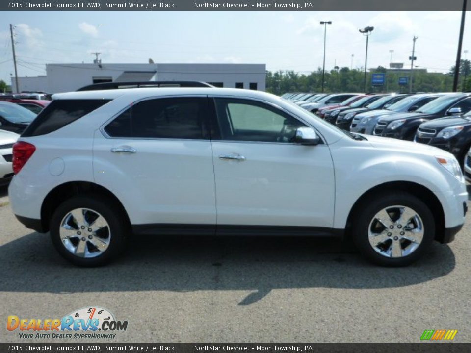 2015 Chevrolet Equinox LT AWD Summit White / Jet Black Photo #6